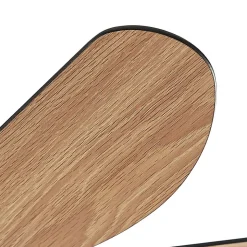 Lindby plafondventilator Minja, zwart, stil, 78 cm, E14