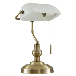 Lindby Profina bureaulamp, brons