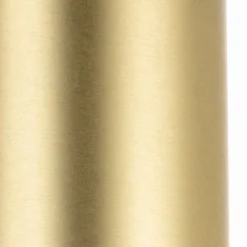 Lindby Prospa kroonluchter in zwart en messing