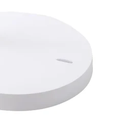 Lindby Radka tafellamp, wit, kunststof, GU10, flexibele arm