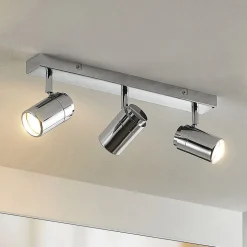 Lindby Remilan plafondspot, chroom, lang