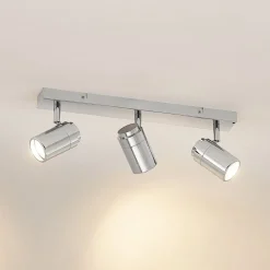 Lindby Remilan plafondspot, chroom, lang