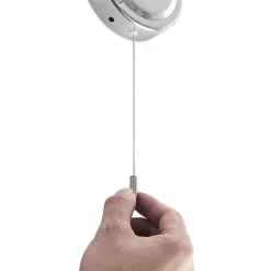 Lindby Remilan wandlamp, chroom