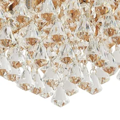 Lindby Rimedia plafondlamp, goud, 55 cm