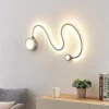 Lindby Rion LED wandlamp, nikkel