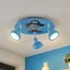 Lindby Roxas kinderkamer plafondlamp, piraat