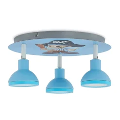 Lindby Roxas kinderkamer plafondlamp, piraat