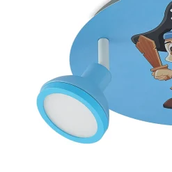 Lindby Roxas kinderkamer plafondlamp, piraat