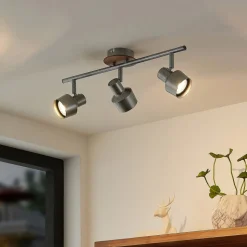 Lindby Sanem spot, 3-lamps, lang