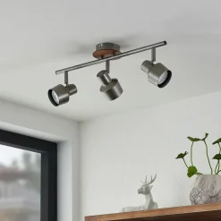 Lindby Sanem spot, 3-lamps, lang