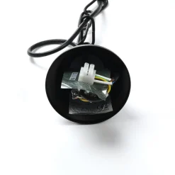 Lindby Scaleria kroonluchter, 8-lamps, bruin