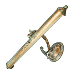 Lindby schilderij verlichting Kalea, 46 cm, 2-lamps, verdigris, E14