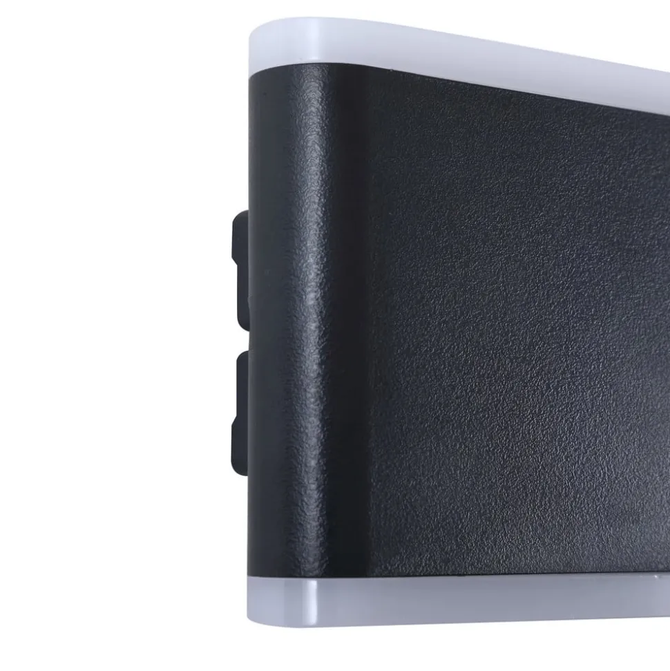 Lindby Smart LED buitenwandlamp Elvi, CCT, RGB, Tuya, IP54