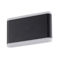 Lindby Smart LED buitenwandlamp Elvi, CCT, RGB, Tuya, IP54