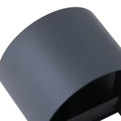 Lindby Smart LED buitenwandlamp Dara grijs rond CCT RGB Tuya