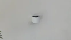 Lindby Smart LED buitenwandlamp Dara wit rond CCT RGB Tuya