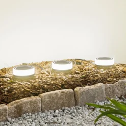 Lindby Smart LED grondspies lamp Kyren, CCT, RGB, Tuya, 3 eenheden