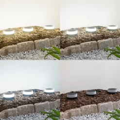 Lindby Smart LED grondspies lamp Kyren, CCT, RGB, Tuya, 3 eenheden