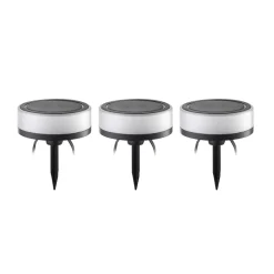 Lindby Smart LED grondspies lamp Kyren, CCT, RGB, Tuya, 3 eenheden