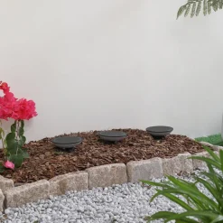 Lindby Smart LED grondspies lamp Thalas, CCT, RGB, Tuya, 3 eenheden