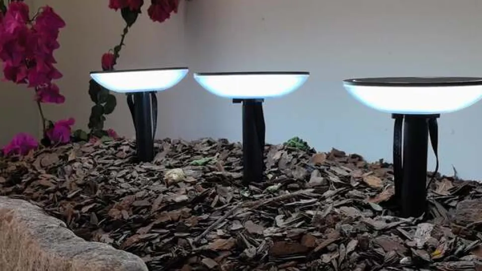 Lindby Smart LED grondspies lamp Thalas, CCT, RGB, Tuya, 3 eenheden