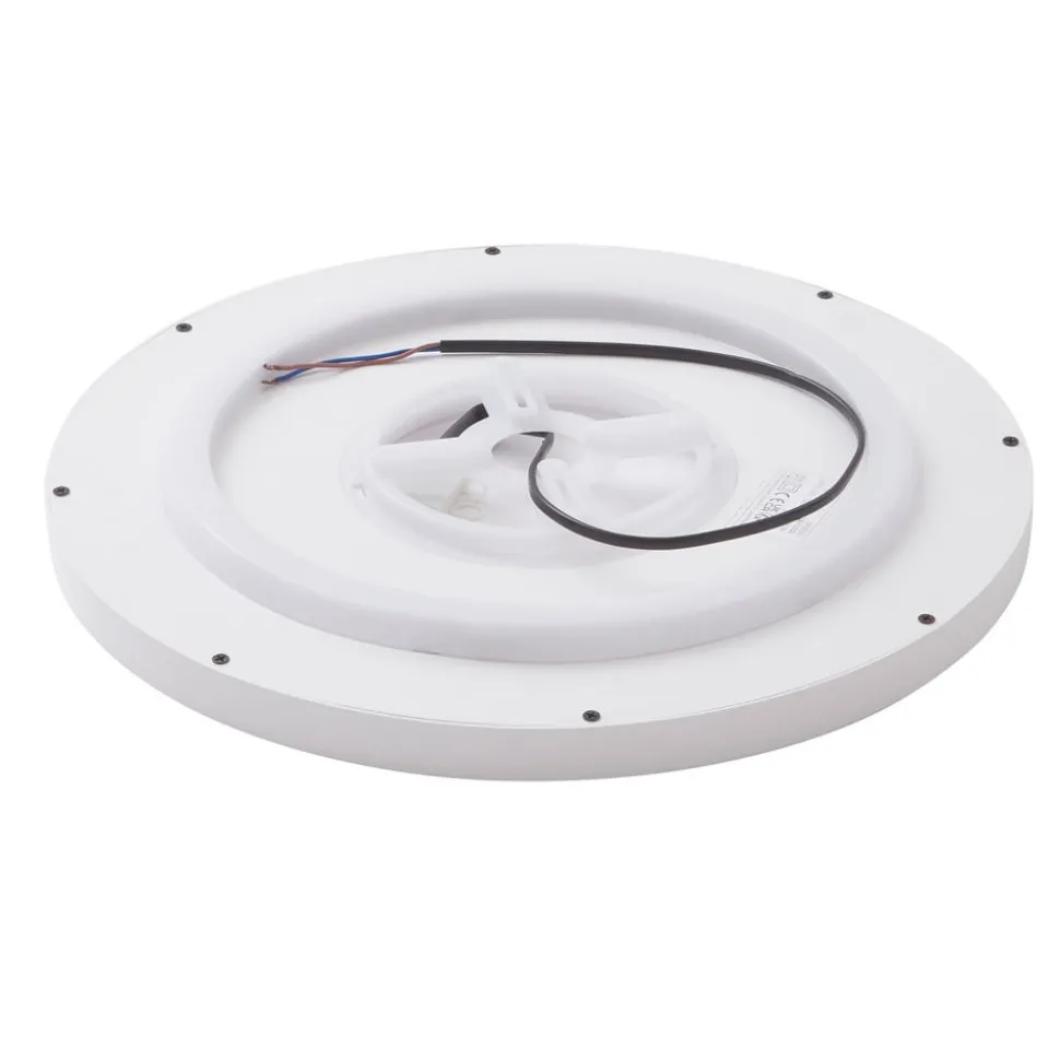 Lindby Smart LED plafondlamp Denora, wit, RGB, CCT, Tuya