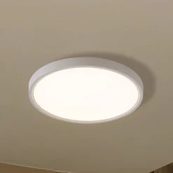 Lindby Smart LED plafondlamp Deika, Ø 30 cm, wit, Tuya