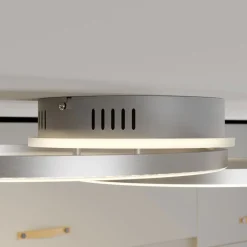 Lindby Smart LED plafondlamp Edica, 58 cm, Tuya, CCT