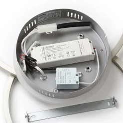 Lindby Smart LED plafondlamp Edica, 58 cm, Tuya, CCT