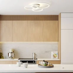 Lindby Smart LED plafondlamp Tula, afstandsbediening, Tuya CCT