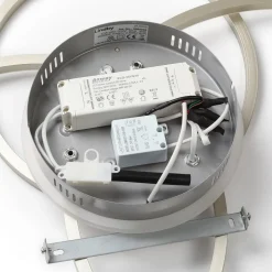 Lindby Smart LED plafondlamp Tula, afstandsbediening, Tuya CCT