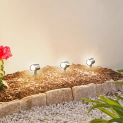 Lindby Smart LED prikspot Nycta, RGB, Tuya, set van 3