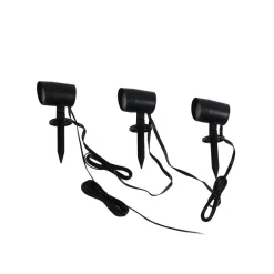 Lindby Smart LED prikspot Nycta, RGB, Tuya, set van 3