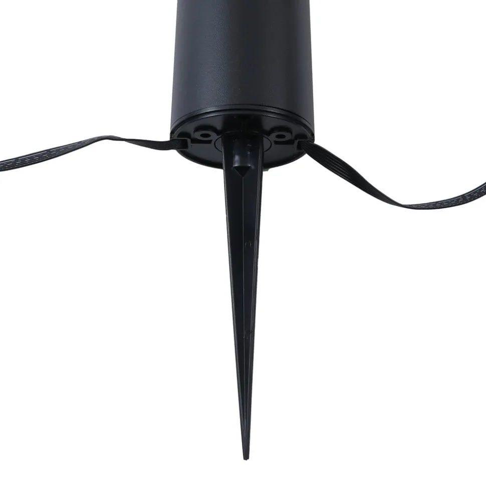 Lindby Smart LED sokkellamp Kaelo, CCT, RGB, Tuya, 3 stuks