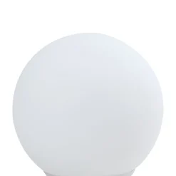 Lindby Smart LED tafellamp Cosmia, wit, glas, Tuya