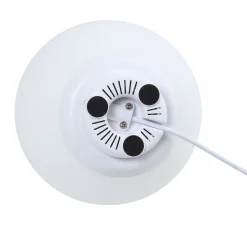 Lindby Smart LED tafellamp Cosmia, wit, glas, Tuya