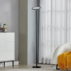 Lindby Smart LED vloerlamp Cilian, CCT, Tuya, ZigBee, Hue