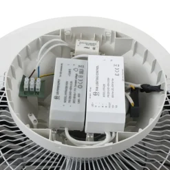 Lindby Smart plafondventilator Paavo, zwart, stil, Tuya