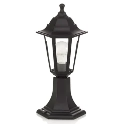 Lindby sokkellamp Nane, 42cm, lantaarn, zeewaterbestendig, E27