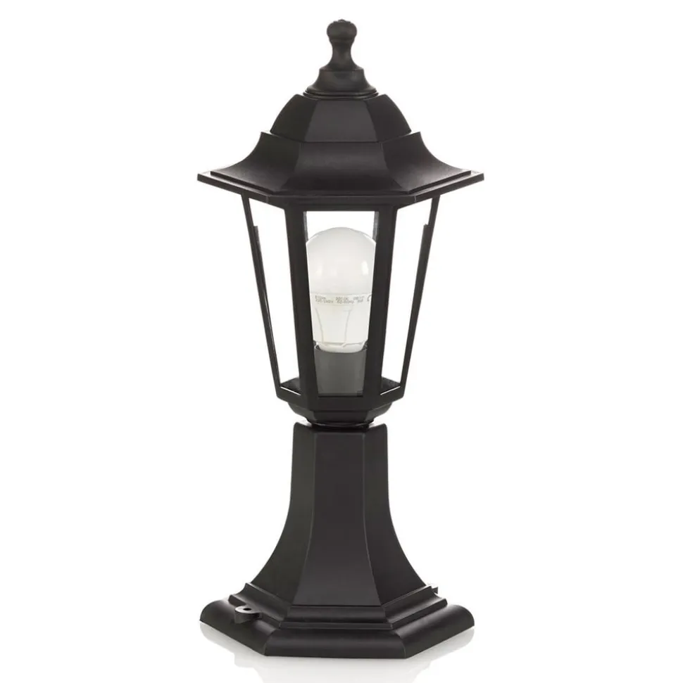 Lindby sokkellamp Nane, 42cm, lantaarn, zeewaterbestendig, E27