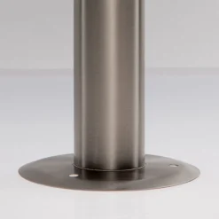 Lindby sokkellamp Vedran, 45 cm, roestvrij staal, glas, sensor