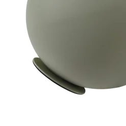 Lindby Solomia tafellamp, groen, ijzer, Ø 20 cm