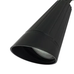 Lindby Sorvete buitenwandlamp, zwart, metaal, hoogte 33 cm