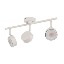 Lindby spot Jyla, wit, 4.000 K, 3-lamps, GX53