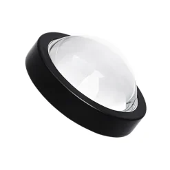 Lindby spot Jyla, zwart, lens, 3.000 K, 6-lamps, GX53