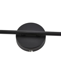 Lindby spot Jyla, zwart, lens, 3.000 K, 6-lamps, GX53