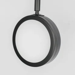 Lindby spot Neros, zwart, 4-lamps, 79,5 cm, CCT, ijzer