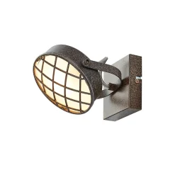 Lindby spot Tamin, roestkleurig, 1-lamp, glas, G9