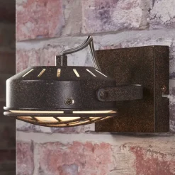 Lindby spot Tamin, roestkleurig, 1-lamp, glas, G9