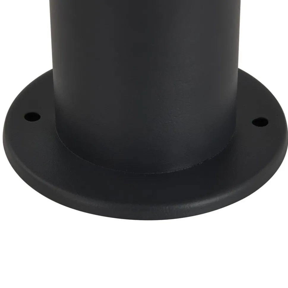 Lindby Statius tuinpadverlichting, antraciet/wit, sensor, 100cm